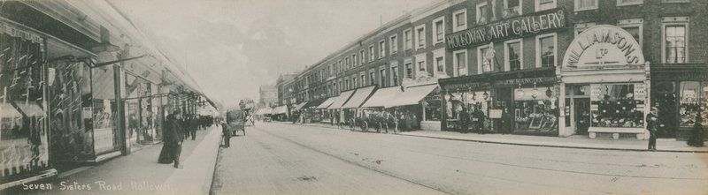 Seven Sisters Road, Holloway, Londres - English Photographer