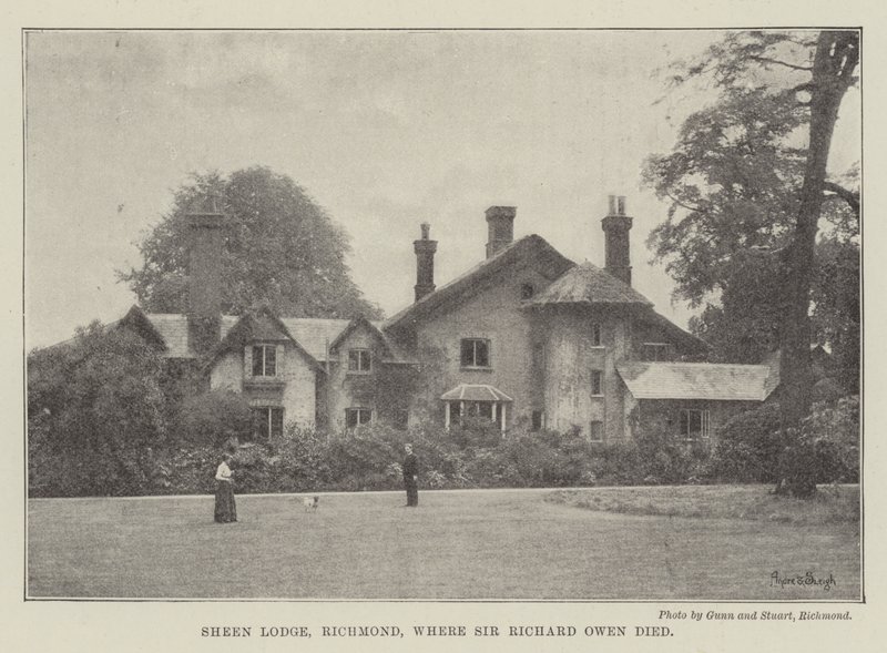 Sheen Lodge, Richmond, où Sir Richard Owen est décédé - English Photographer
