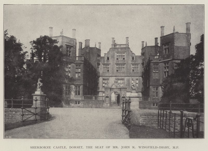 Château de Sherborne, Dorset, résidence de M. John K Wingfield-Digby, MP - English Photographer