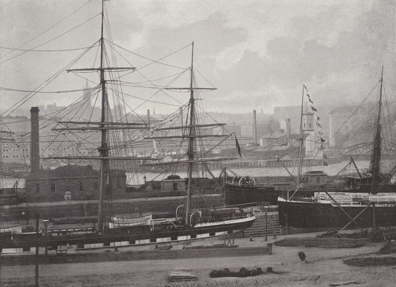 Navigation sur la Clyde, Partick, Glasgow - English Photographer