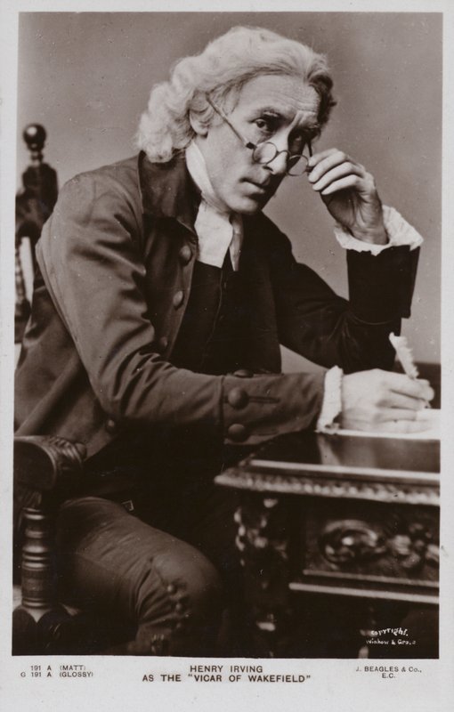 Sir Henry Irving, acteur de théâtre anglais - English Photographer