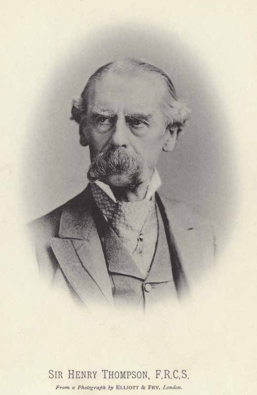 Sir Henry Thompson, FRCS (photo n/b) - English Photographer