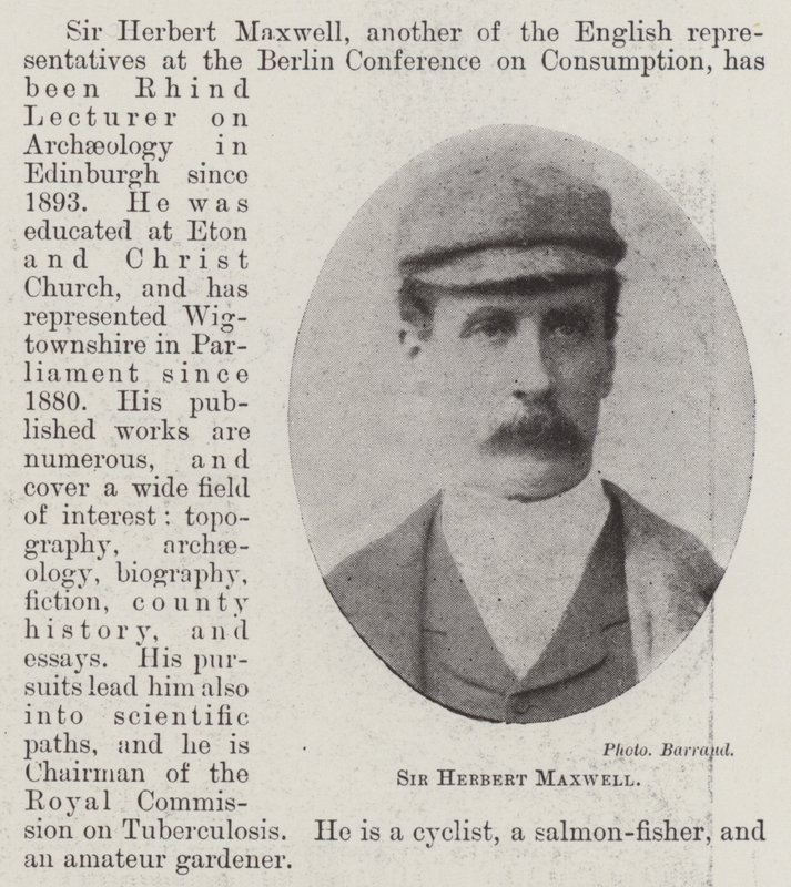 Sir Herbert Maxwell - English Photographer