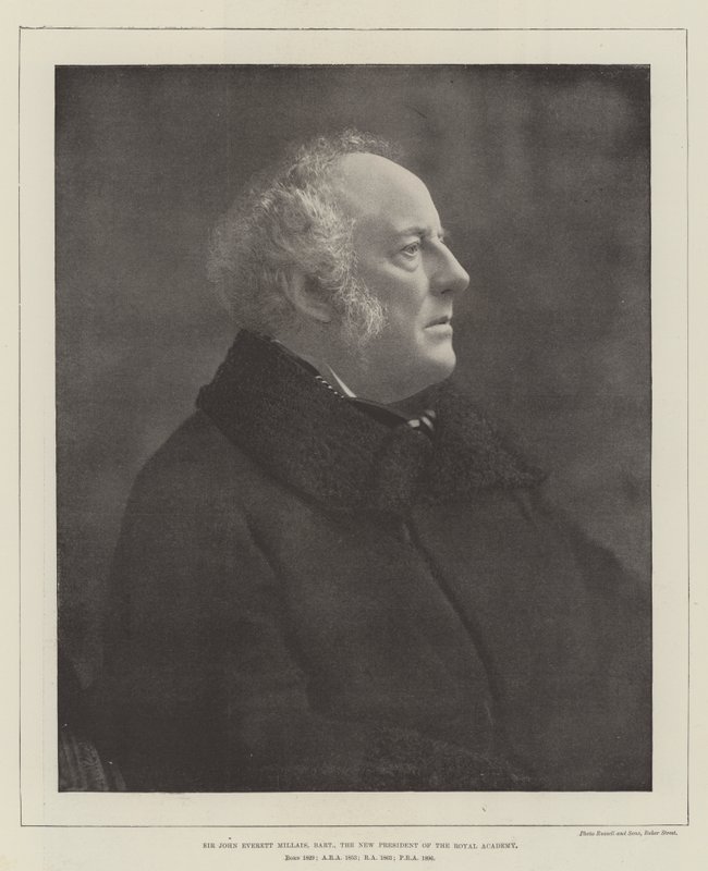 Sir John Everett Millais, baronnet, le nouveau président de la Royal Academy - English Photographer