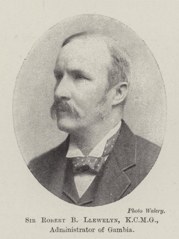Sir Robert B Llewelyn, KCMG, administrateur de la Gambie - English Photographer