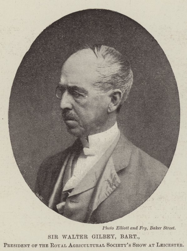 Sir Walter Gilbey, Baronet, Président de l