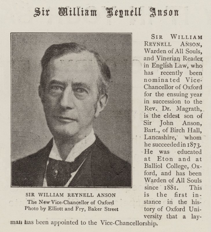 Sir William Reynell Anson - English Photographer