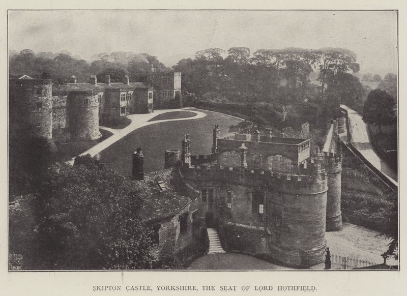 Château de Skipton, Yorkshire, résidence de Lord Hothfield - English Photographer