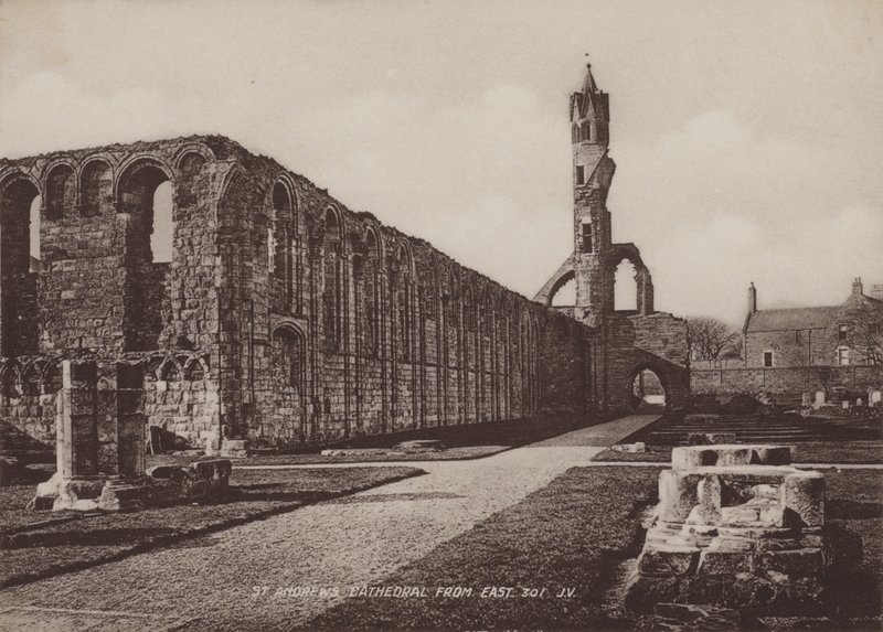 Cathédrale de St Andrews depuis l