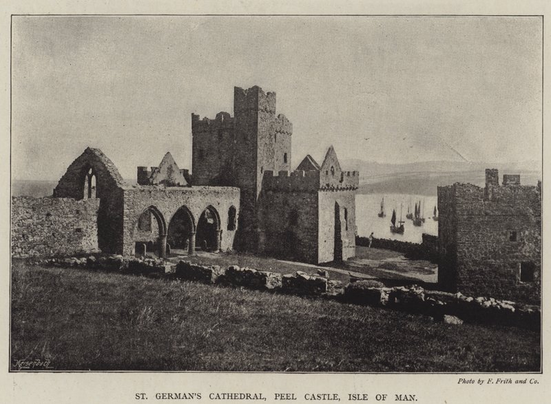 Cathédrale de St Germans, château de Peel, Île de Man - English Photographer