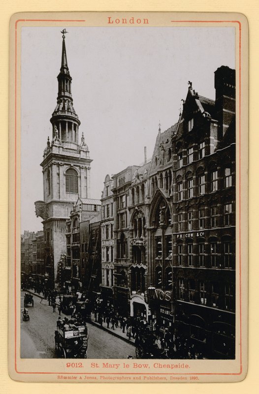 St Mary le Bow, Cheapside, Londres - English Photographer