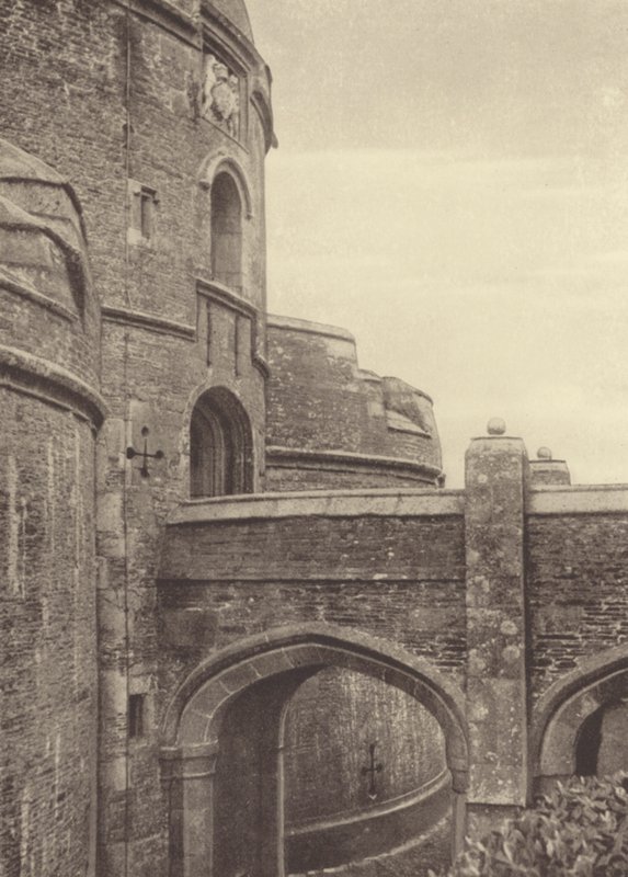 Château de St Mawes, la Porte (photo n/b) - English Photographer