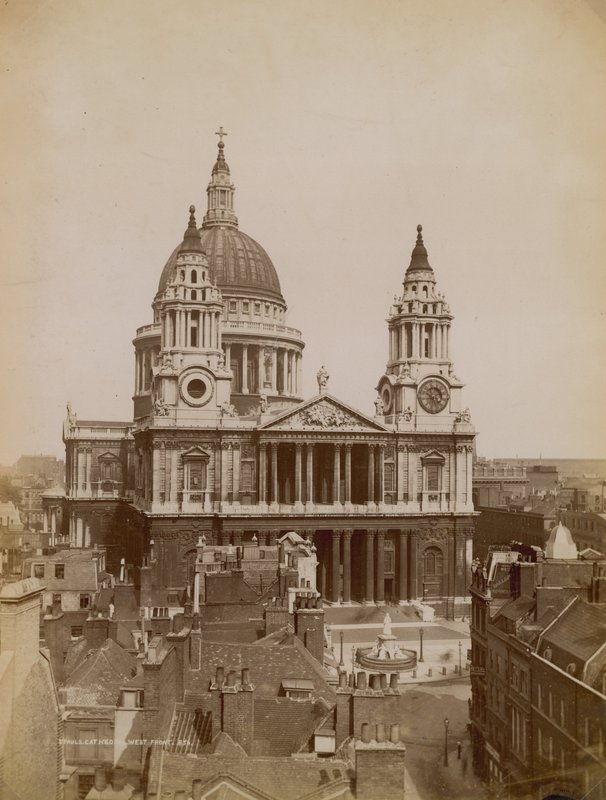 Cathédrale Saint-Paul, Londres, début du 20ème siècle - English Photographer