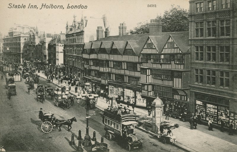 Staple Inn, Holborn, Londres - English Photographer