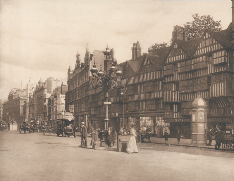Staple Inn, Holborn, Londres, début du 20ème siècle - English Photographer
