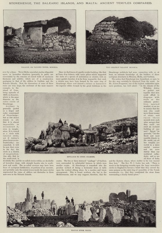 Stonehenge, les îles Baléares et Malte, temples anciens comparés - English Photographer