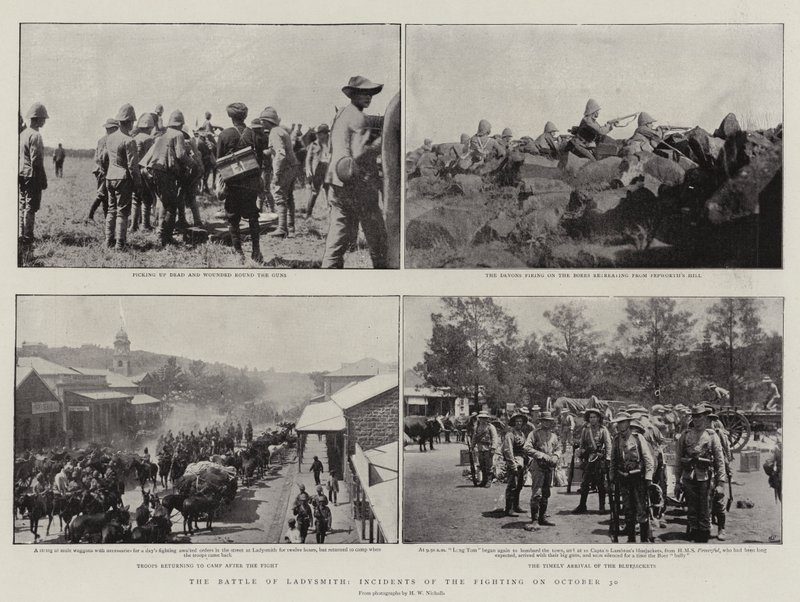 La bataille de Ladysmith, incidents des combats du 30 octobre - English Photographer