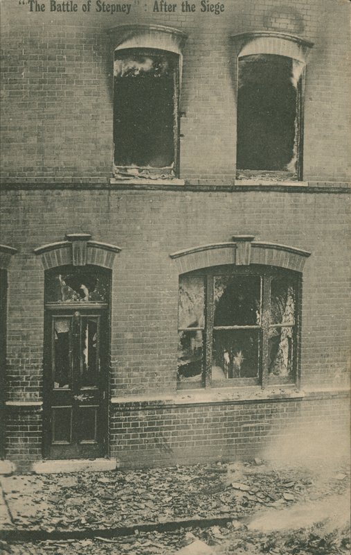 La Bataille de Stepney - après le siège - English Photographer