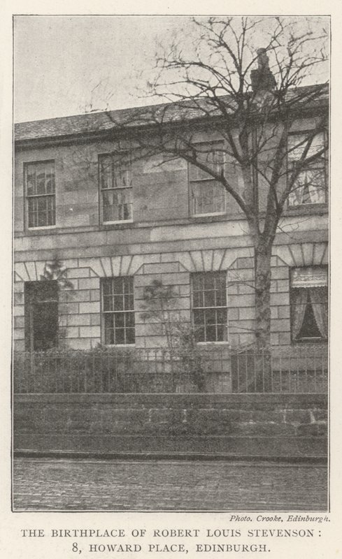 Le lieu de naissance de Robert Louis Stevenson, 8, Howard Place, Édimbourg - English Photographer