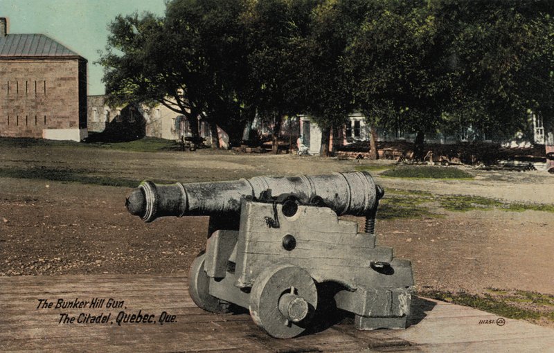 Le canon de Bunker Hill, La Citadelle, Québec - English Photographer