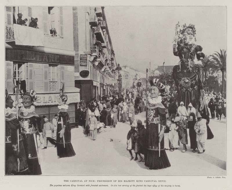 Le carnaval de Nice, procession de Sa Majesté le Roi Carnaval XXVII - English Photographer