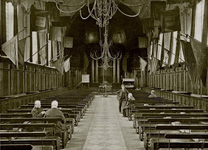 La chapelle, hôpital de Chelsea (photo n/b) - English Photographer