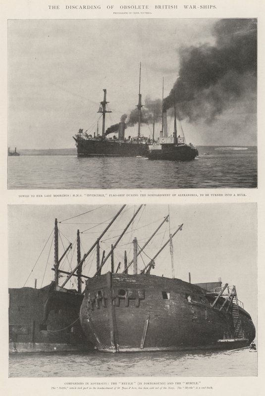 Le déclassement des navires de guerre britanniques obsolètes - English Photographer