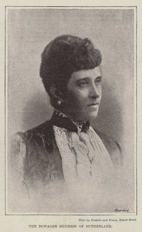La duchesse douairière de Sutherland - English Photographer