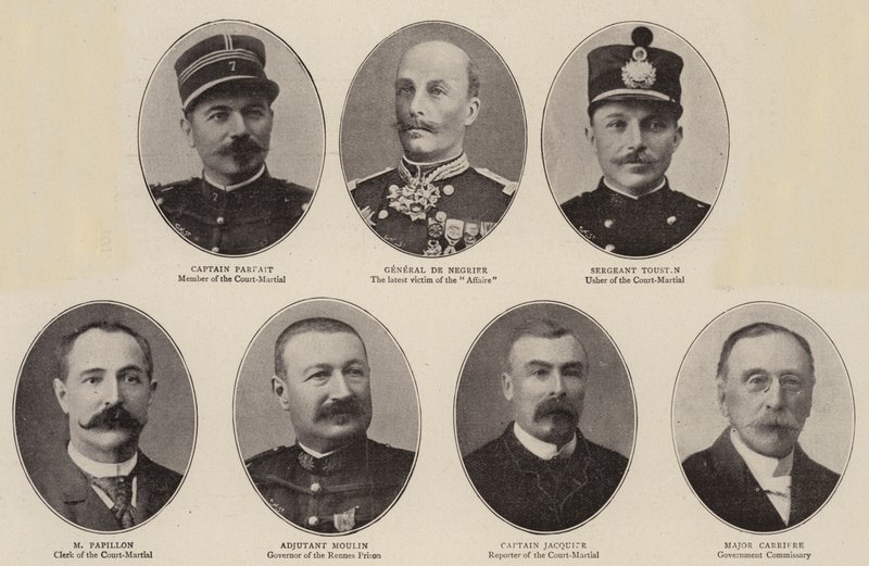 Le conseil de guerre de Dreyfus - English Photographer