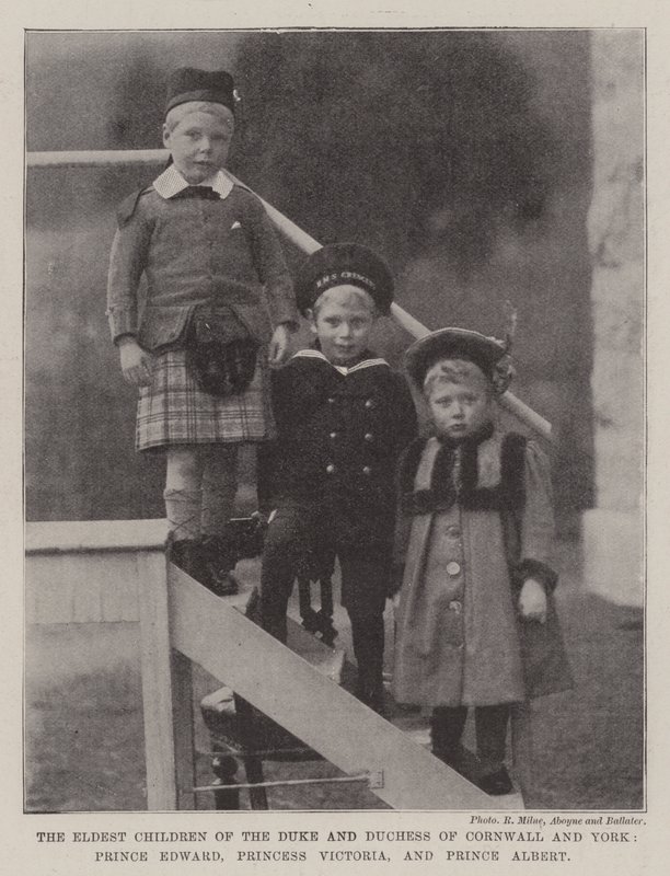 Les Enfants Aînés du Duc et de la Duchesse de Cornouailles et d