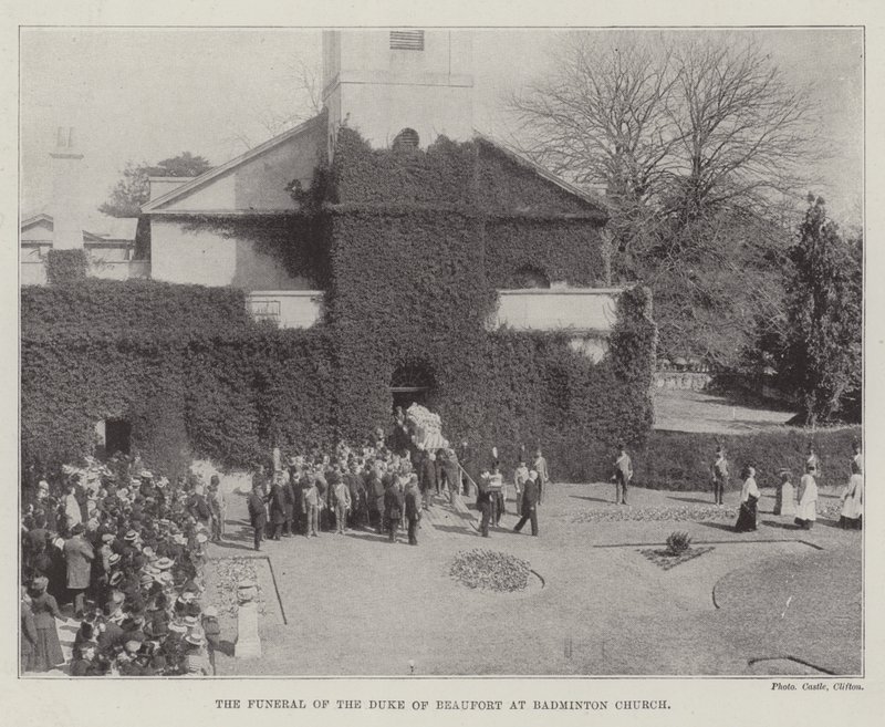 Les funérailles du duc de Beaufort à l