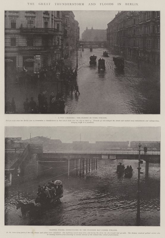 Le grand orage et les inondations à Berlin - English Photographer