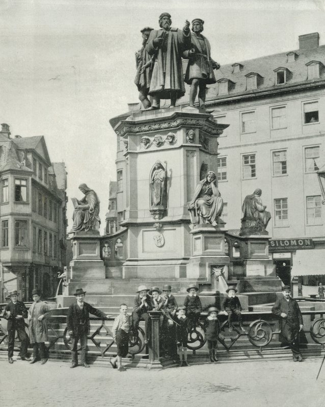 Le monument Gutenberg, Francfort - English Photographer