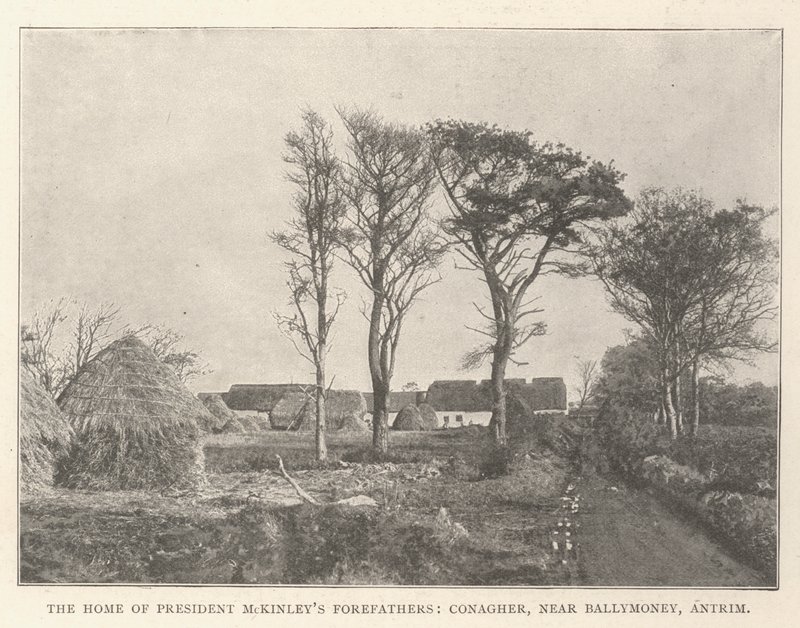 La maison des ancêtres du président McKinley, Conagher, près de Ballymoney, Antrim - English Photographer