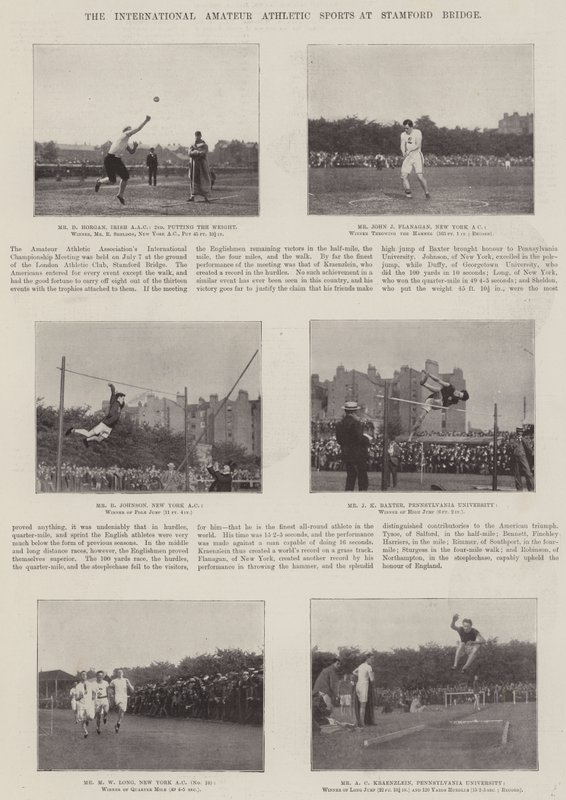 Les sports athlétiques amateurs internationaux à Stamford Bridge - English Photographer