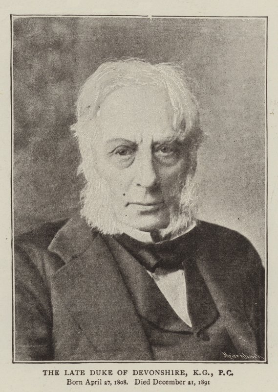 Feu le duc de Devonshire, KG, PC - English Photographer