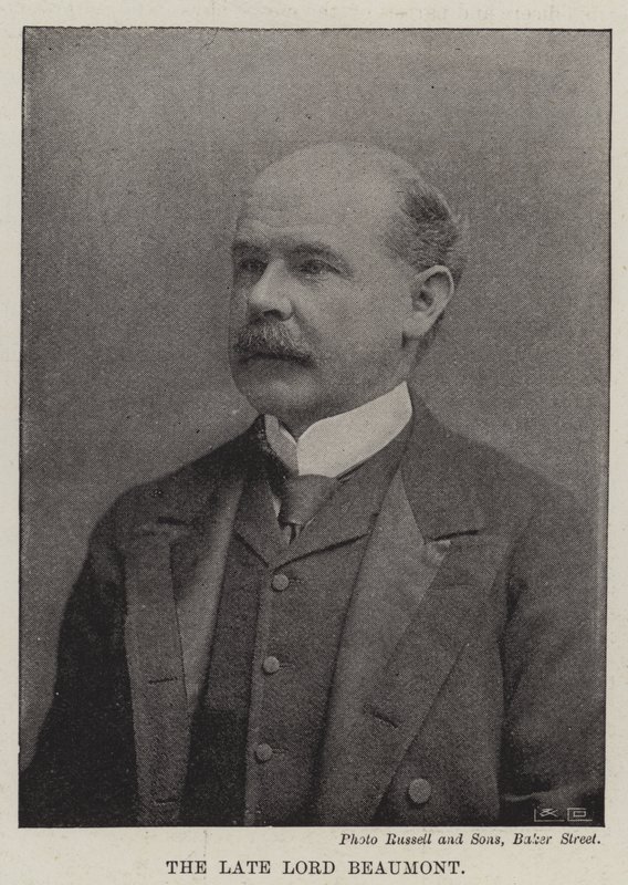 Le défunt Lord Beaumont - English Photographer