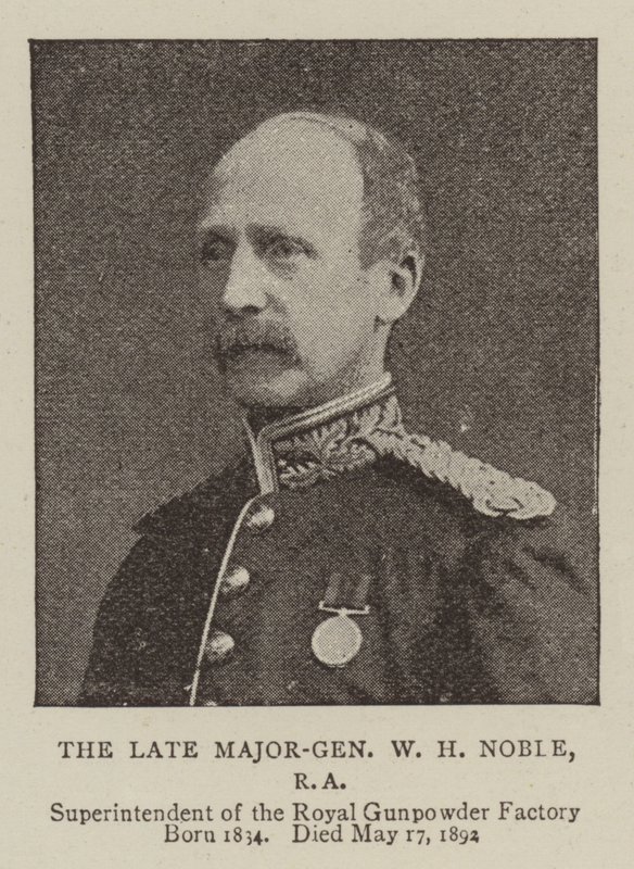 Le défunt Major-Général W H Noble, RA - English Photographer