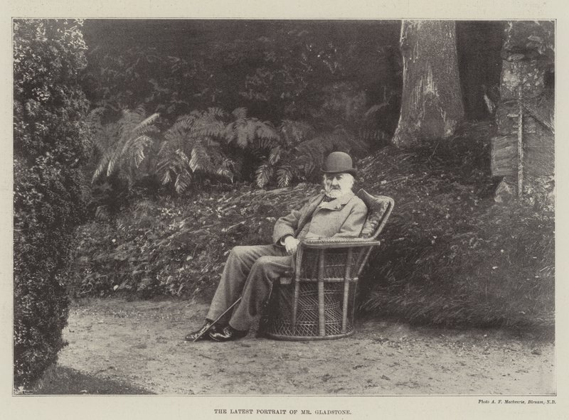 Le dernier portrait de M. Gladstone - English Photographer