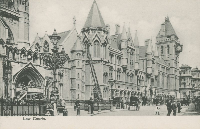 Les tribunaux, Londres - English Photographer