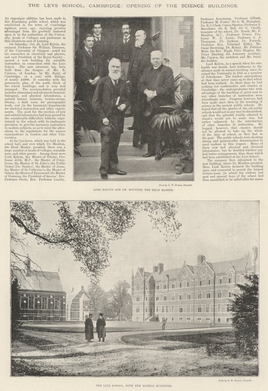 Leys School, Cambridge, ouverture des bâtiments scientifiques - English Photographer