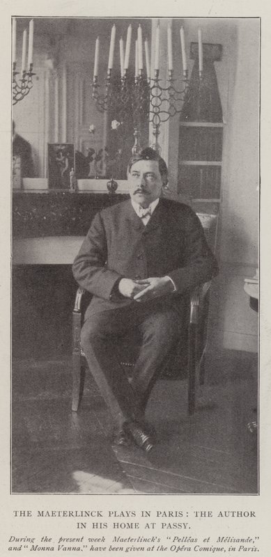 Les pièces de Maeterlinck à Paris, l