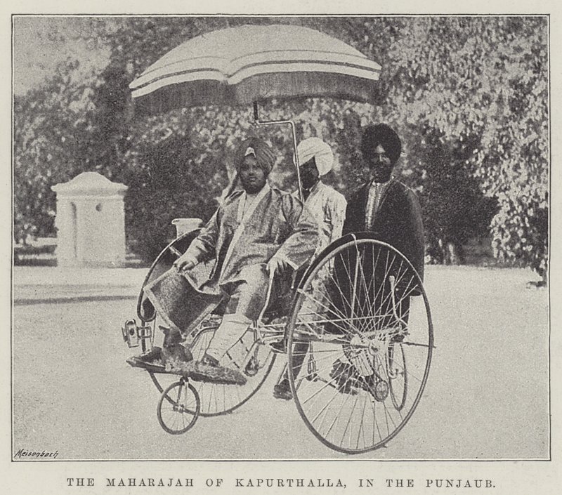 Le maharajah de Kapurthalla, au Pendjab - English Photographer