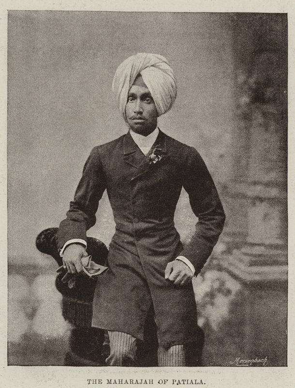 Le maharajah de Patiala - English Photographer