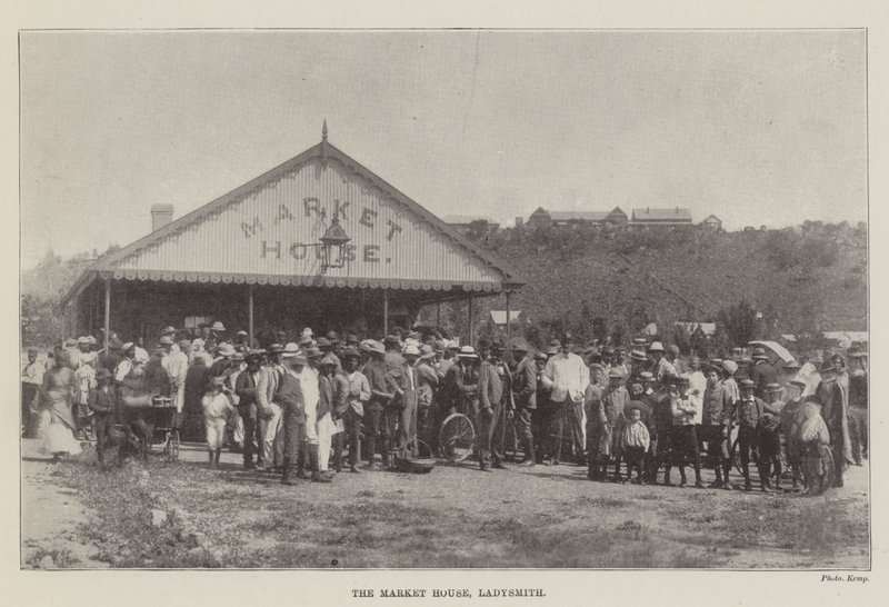 La maison du marché, Ladysmith - English Photographer