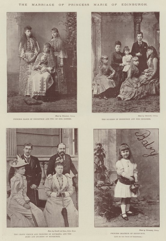 Le mariage de la princesse Marie d