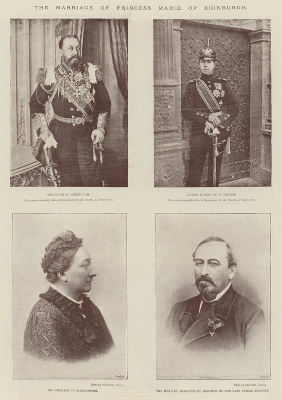 Le mariage de la princesse Marie d