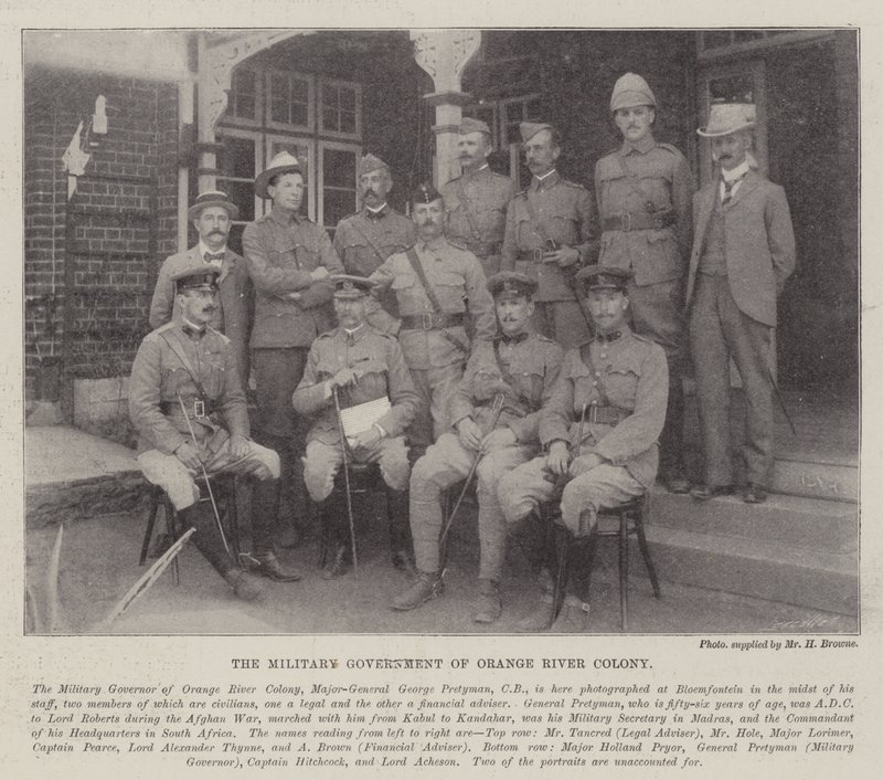 Le Gouverneur Militaire de la Colonie de la Rivière Orange - English Photographer