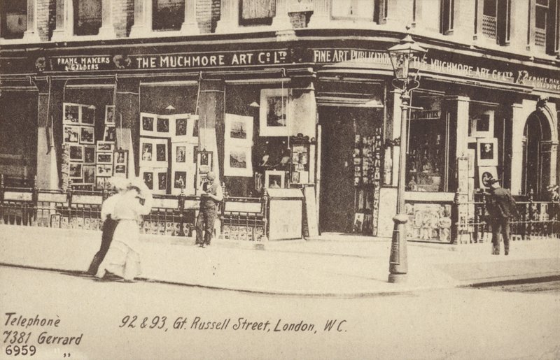 The Muchmore Art Co Ltd, 92 et 93, Great Russell Street, Londres, W C - English Photographer