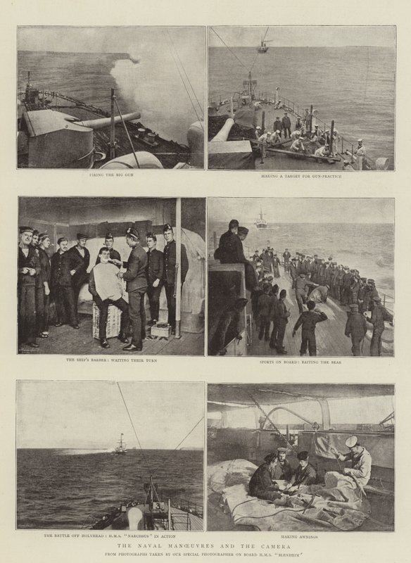 Les manœuvres navales et la caméra - English Photographer